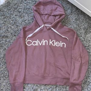 Calvin Klein Performance cropped hoodie